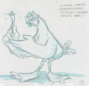  Walt Disney Sketches - Scuttle