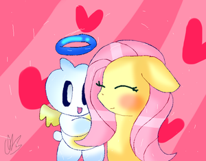 hero chao and fluttershy