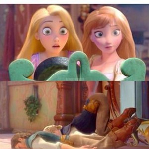  Anna and Rapunzel