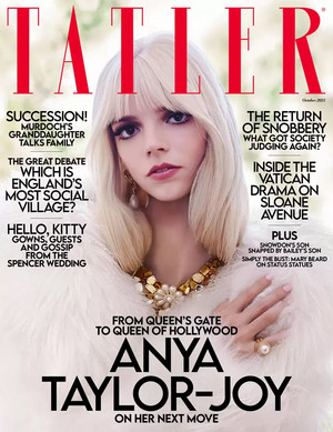Anya Taylor-Joy - Tatler Cover - 2021