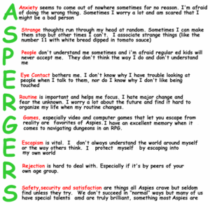  Asperger's