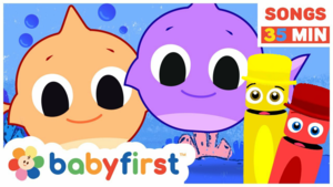 Baby Shark Song W Color Crew Best Nursery Rhymes Compïlatïon BabyFïrst TV Songs