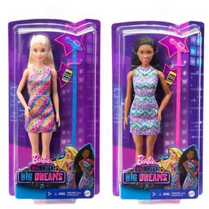  Barbie: Big City, Big Dreams - Malibu and Brooklyn Non-Singing गुड़िया in Box