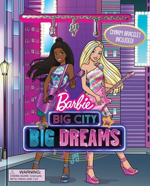  Barbie: Big City, Big Dreams - Storybook with Charm Bracelet