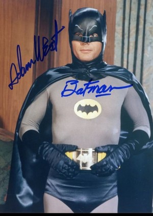  Batman Poster/Autograph