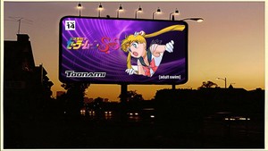  Bishoujo Senshi Sailor Moon Super S on the Billboard