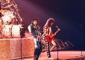  Bruce and Gene ~Los Angeles, California...August 8, 1987 (Crazy Nights Tour)
