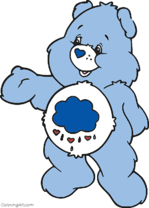  Cute Grumpy भालू Colorïng Page - ColorïngAll