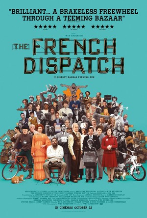  The French Dispatch (2021) || Movie Poster
