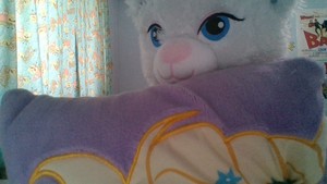 Elsa Bear Offers You A Pillow