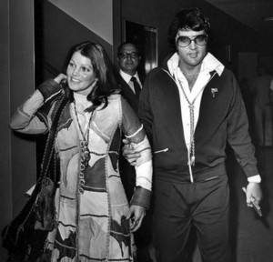  Elvis And Priscilla 1973 Divorce