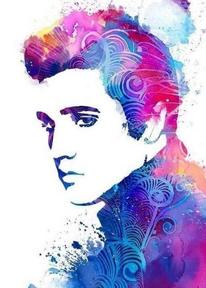 Elvis Colourised 💕