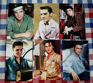 An Assortment Of Elvis Presley Photographs