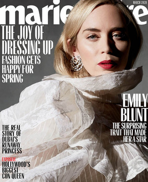 Emily Blunt for Marie Claire [March 2020]