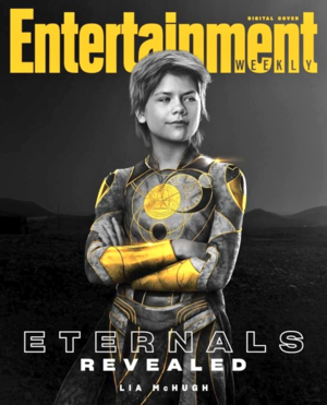 Lia McHugh as Sprite || Eternals || Entertainment Weekly