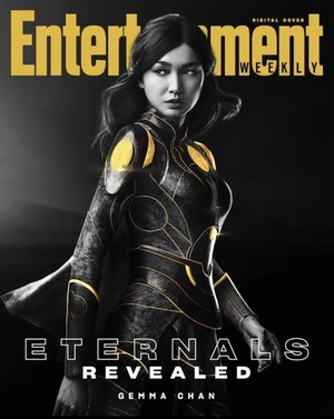 Gemma Chan as Sersi || Eternals || Entertainment Weekly