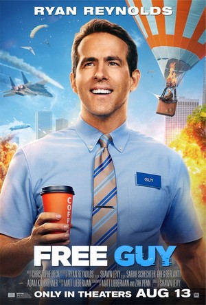 Free Guy || Ryan Reynolds as Guy || Promotional Poster