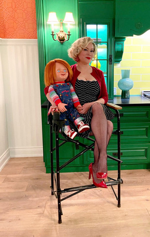 Jennifer Tilly and Chucky - 2021