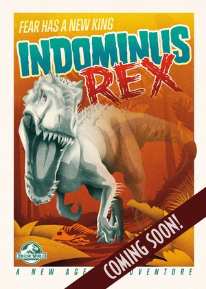  Jurassic World attraction poster