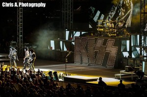  kiss ~Noblesville, Indiana...August 9, 2010 (The Hottest mostrar on Earth Tour)