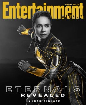  Lauren Ridloff as Makkari || Eternals || Entertainment Weekly