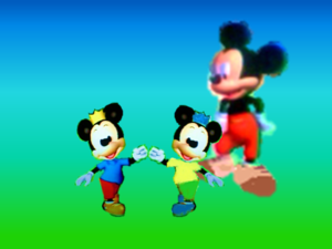  Mickey Morty and Ferdie Disney Golf Visit....