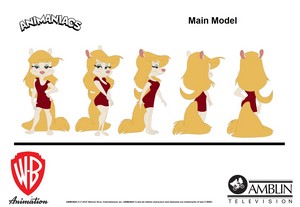  Minerva hayop ng mink Reboot 2021 Animaniacs Model