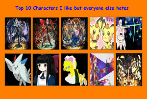 Molpe top 10 characters i like but everyone else ver.2