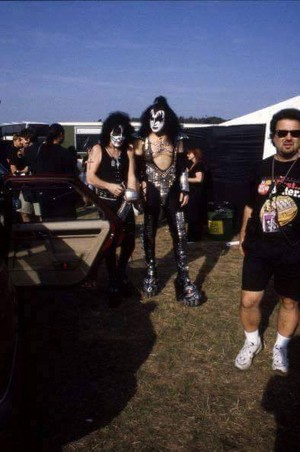  Peter and Gene ~Donnington, England...August 17, 1996 (Alive Worldwide Tour)