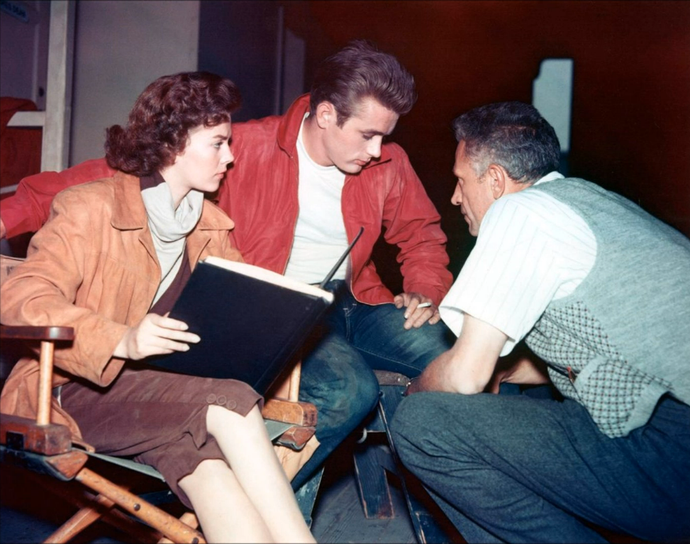 Rebel Without a Cause - Behind the Scenes - Natalie Wood, James Dean and Nicholas Ray