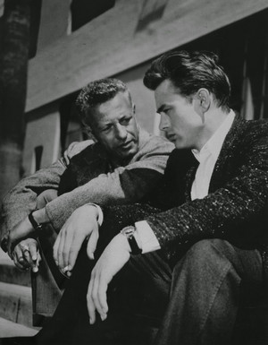 Rebel Without a Cause - Behind the Scenes - Nicholas Ray and James Dean