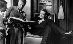  Rebel Without a Cause - Behind the Scenes - Nicholas raggio, ray and James Dean