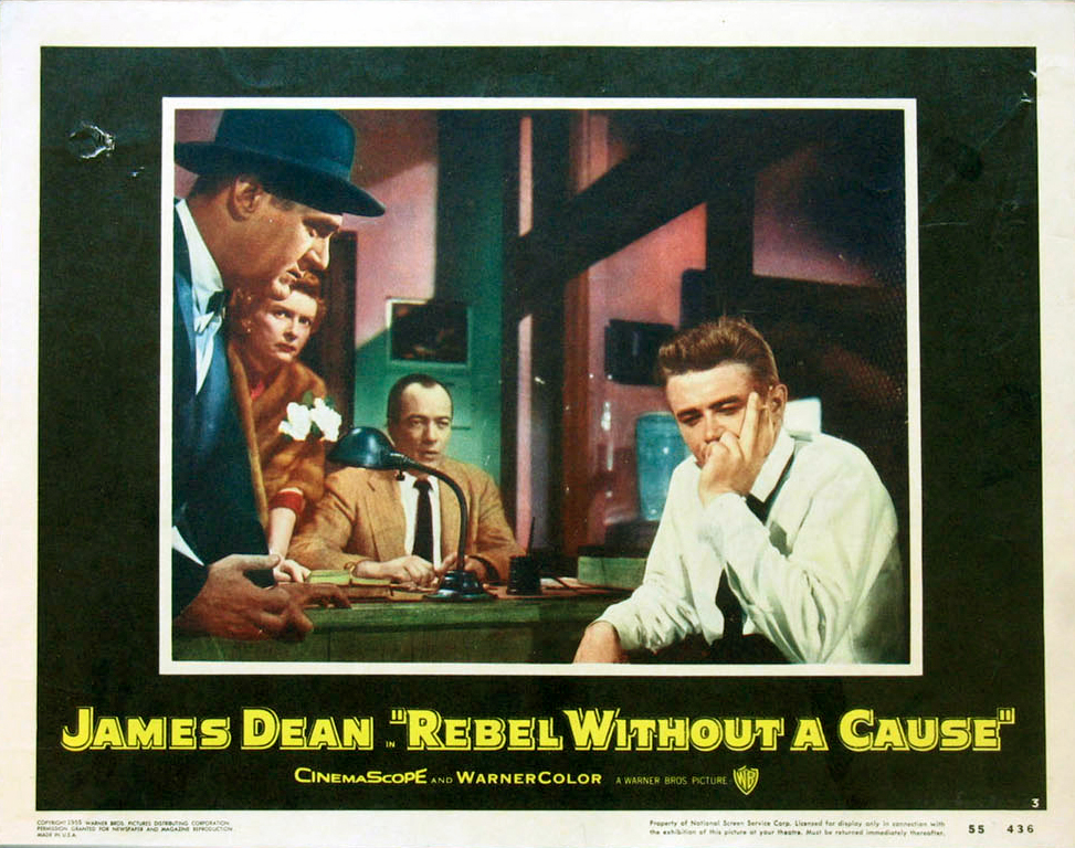 Rebel Without a Cause - Lobby Card - The Starks, Fremick, and Jim