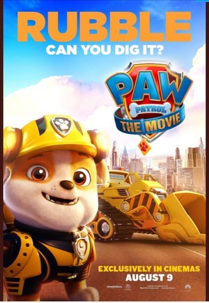  Rubble - PAW Patrol: The Movie poster