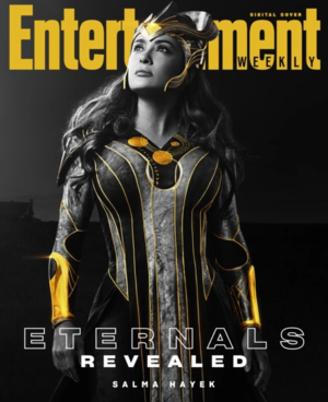  Salma Hayek as Ajak || Eternals || Entertainment Weekly