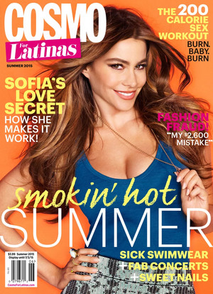 Sofia Vergara - Cosmo Latinas Cover - 2015