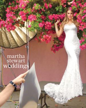 Sofia Vergara - Martha Stewart Weddings Photoshoot - 2015