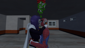 Spider raven kiss