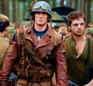  Steve and Bucky || Captain America: the First Avenger || 2011