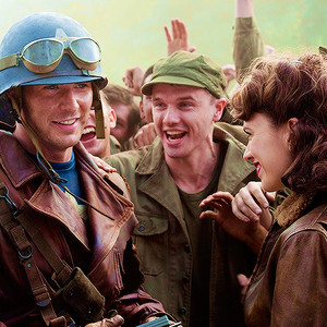 Steve and Peggy || Captain America: the First Avenger || 2011