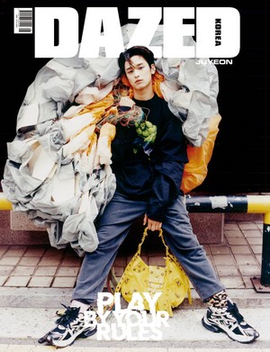  The Cover for 2021 August Issue of <DAZED> KOREA : Juyeon