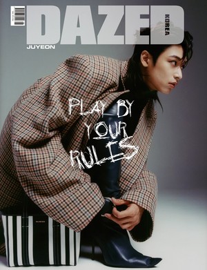  The Cover for 2021 August Issue of <DAZED> KOREA : Juyeon