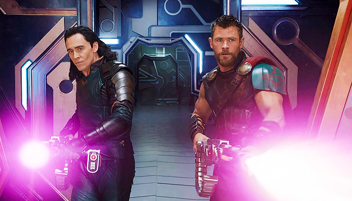 Thor and Loki || Thor: Ragnarok 