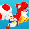 Toad and Baby Yoshi