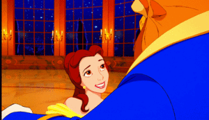  Walt 迪士尼 Gifs - Princess Belle & The Beast