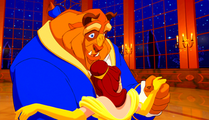  Walt ディズニー Screencaps - The Beast & Princess Belle