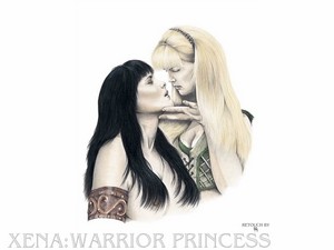  Xena And Gabrielle - Hot And Sexy Art