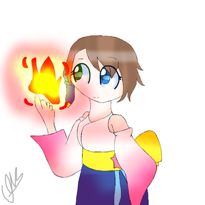 Yuna Flame MAgic