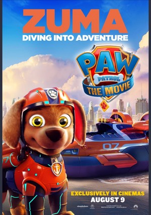  Zuma - PAW Patrol: The Movie poster