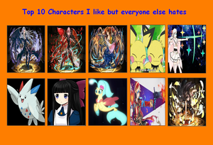skystar top 10 characters your like but everyone else hates